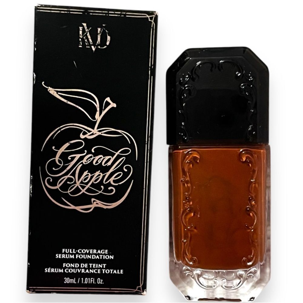 KVD BEAUTY Good‎ Apple Full Coverage Lightweight Vegan Serum Foundation Deep 080